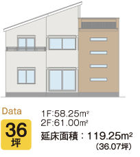 大空間・2Fリビングの家